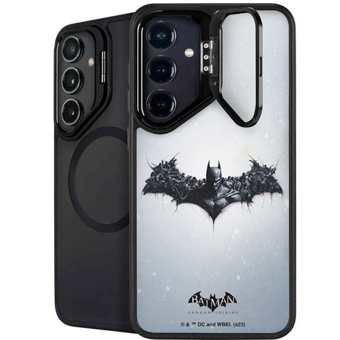 DC Comics Arkham Origins Arkham Logo Galaxy S24 Plus Kickstand Case